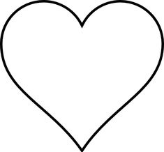 235x218 Heart Outline Clipart Black And White