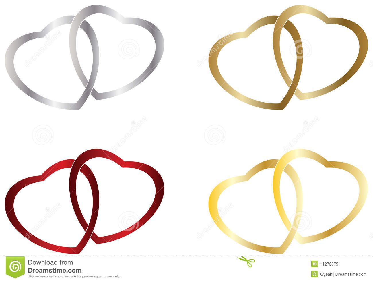 1300x982 Hearts And Rings Clipart Cliparthut