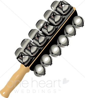 337x388 Bell Shaker Clipart Wedding Music Clipart