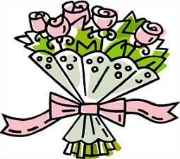 255x225 Free Wedding Bouquet Clipart