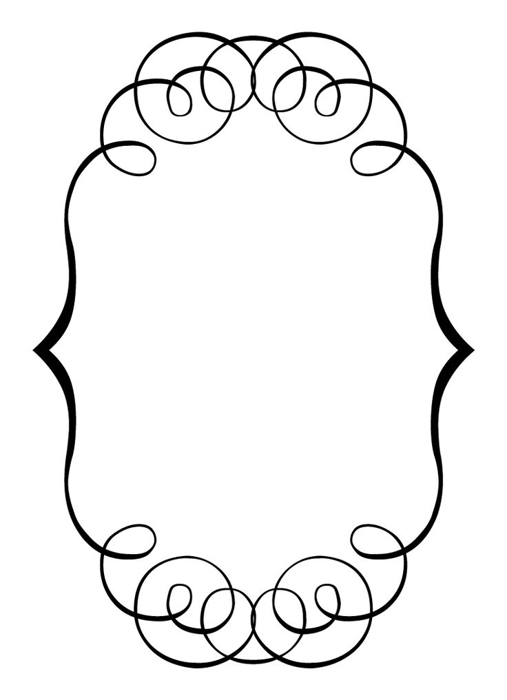 736x1017 Office Borders Clip Art