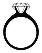 134x170 Engagement Ring Clip Art