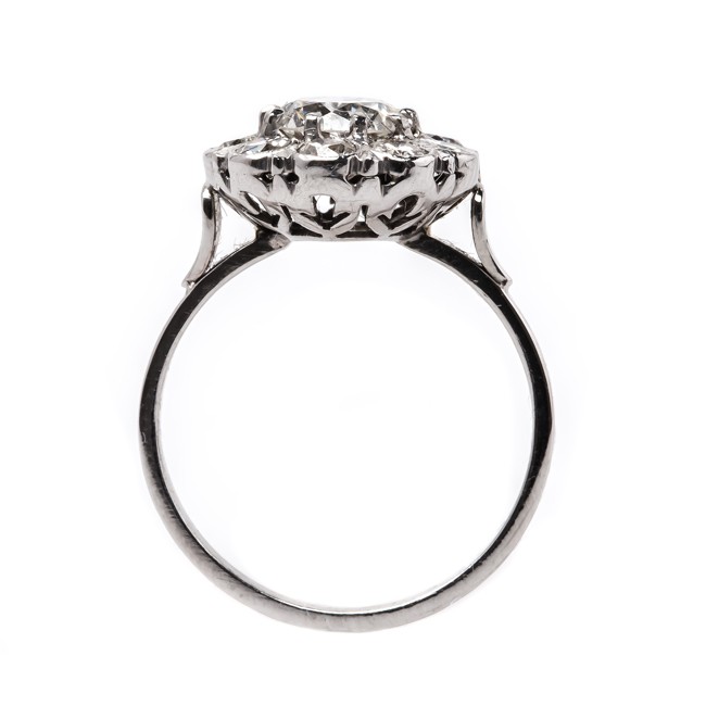 650x650 Vintage Art Deco Halo Engagement Ring Berkeley