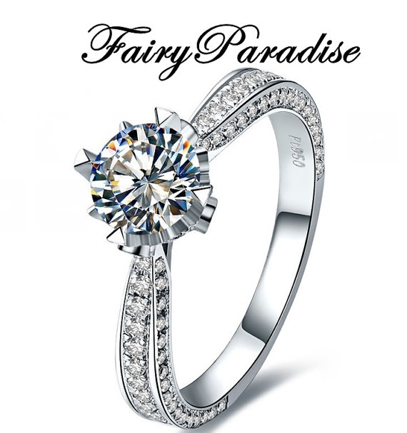 570x607 Art Deco Engagement Ring Promise Rings With 5 Carat Round