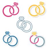 170x170 Rings Vector Clip Art