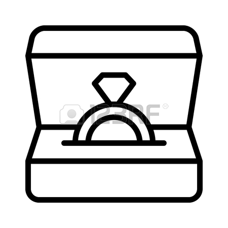 450x450 Wedding Rings With Diamond Linked Together In The Symbol