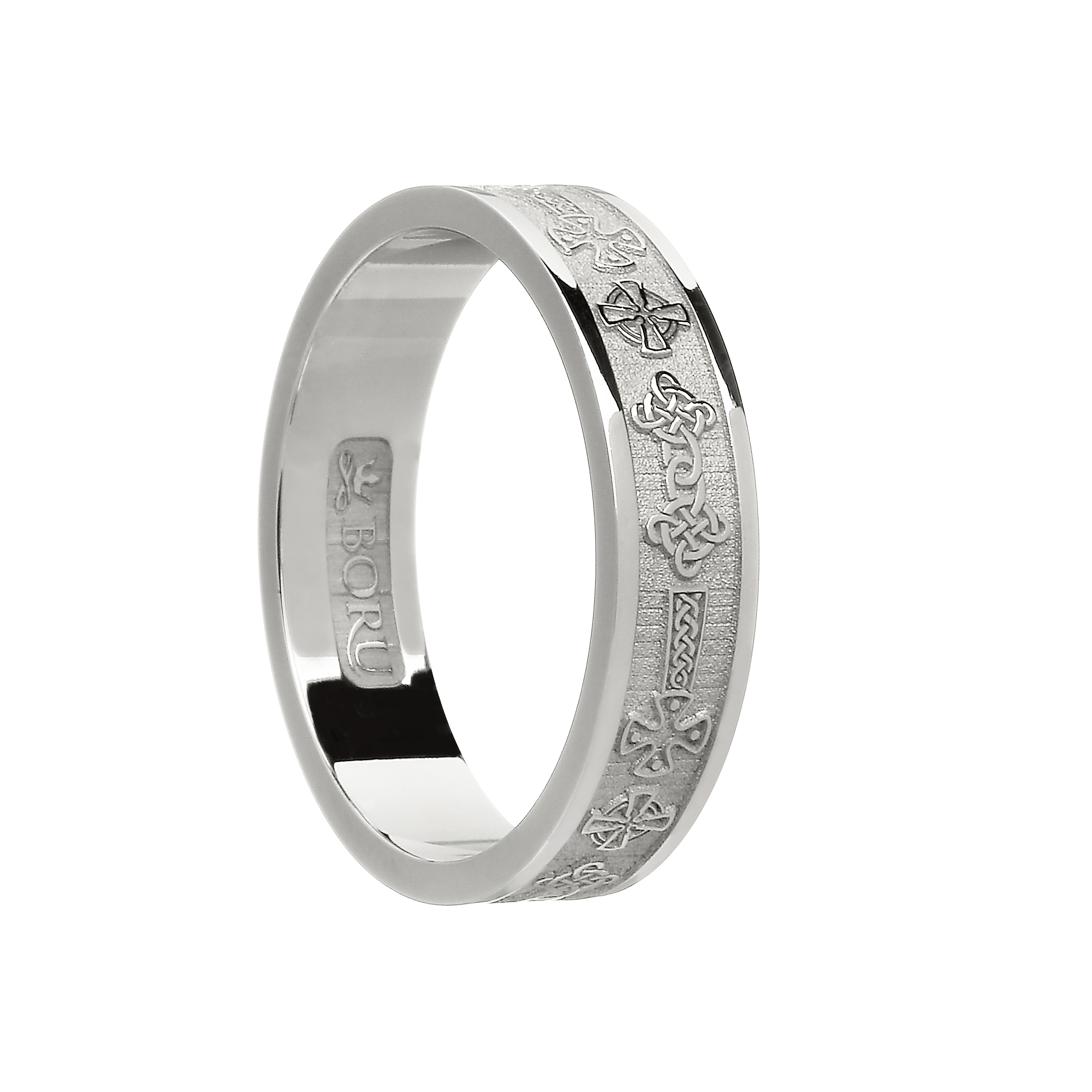 3600x3600 Gents Celtic Cross Wedding Ring