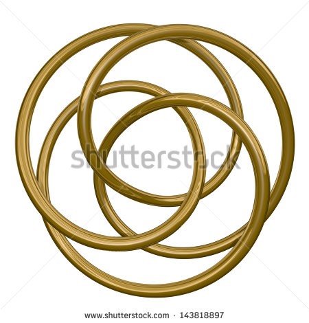 450x470 Interlocking Wedding Rings Drawing Lake Side Corrals