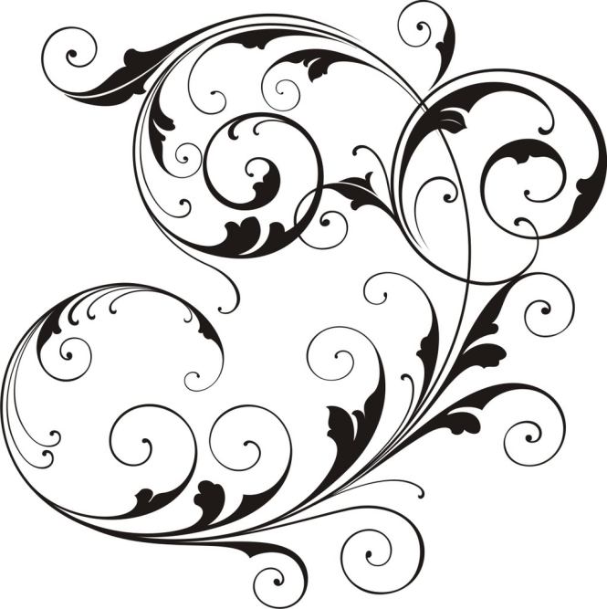 665x667 Scroll Clipart Wedding Symbol