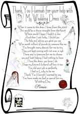 159x225 Wedding Thank You Scrolls Ebay