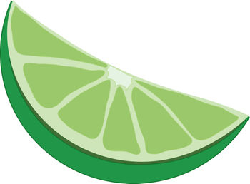350x258 Clip Art Picture Of A Lime Wedge