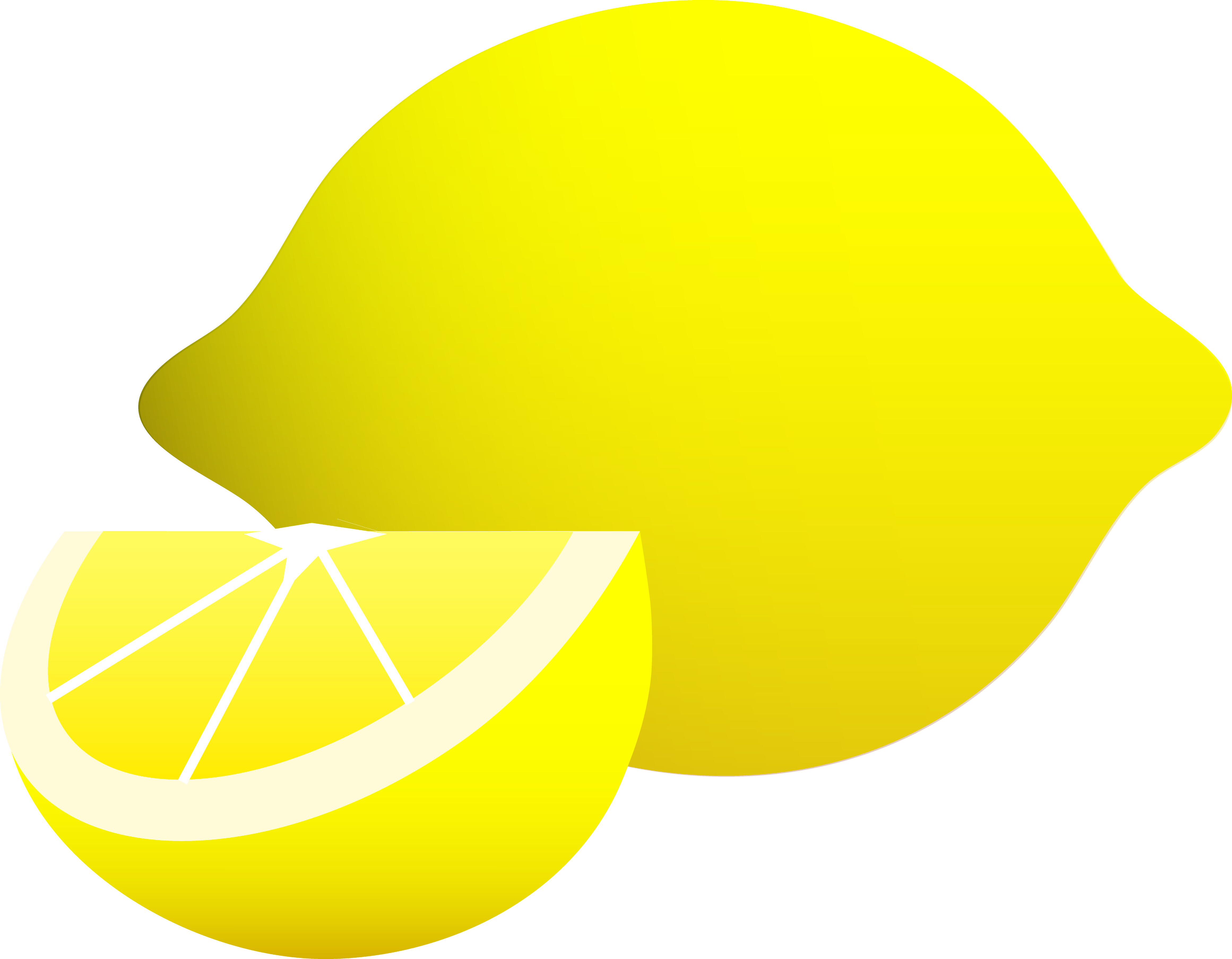 4643x3614 Whole Lemon With Wedge