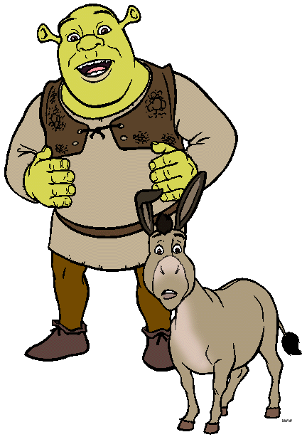 425x614 Shrek Clip Art Images