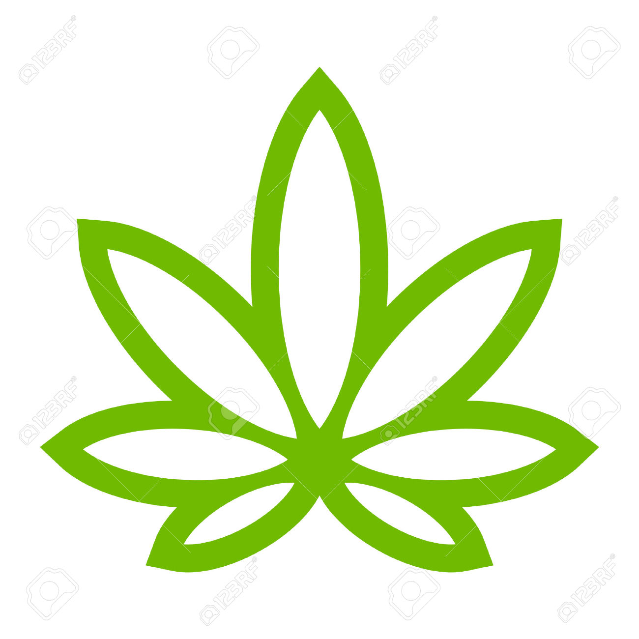 1300x1300 Weed Clipart Leaf Icon