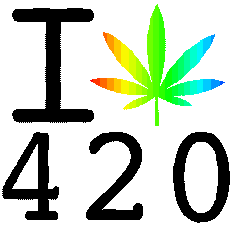 480x480 Weed Clipart Rainbow