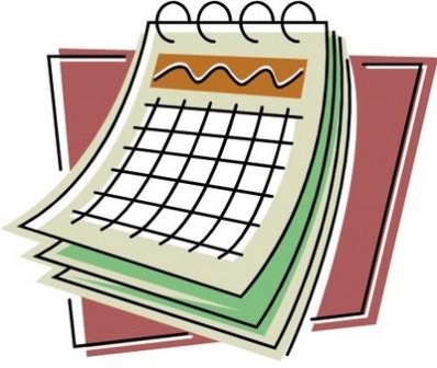 398x336 Week Calendar Clip Art Cliparts