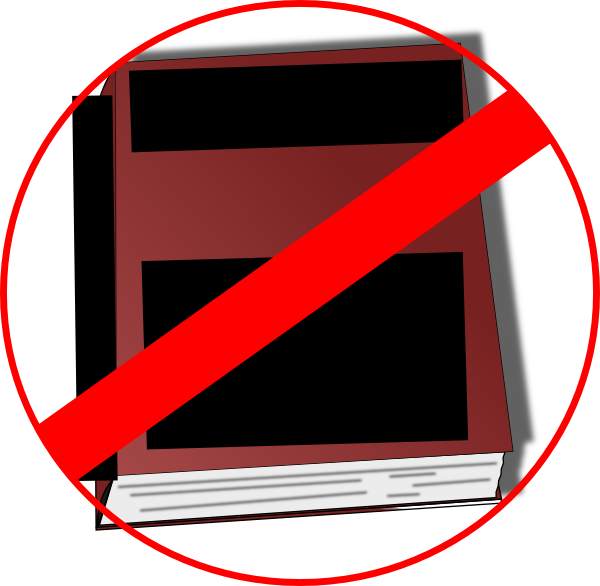 600x586 Banned Books Week Clip Art