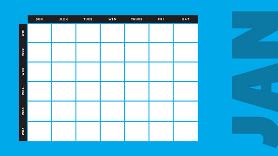 550x309 Weekly Calendar Templates