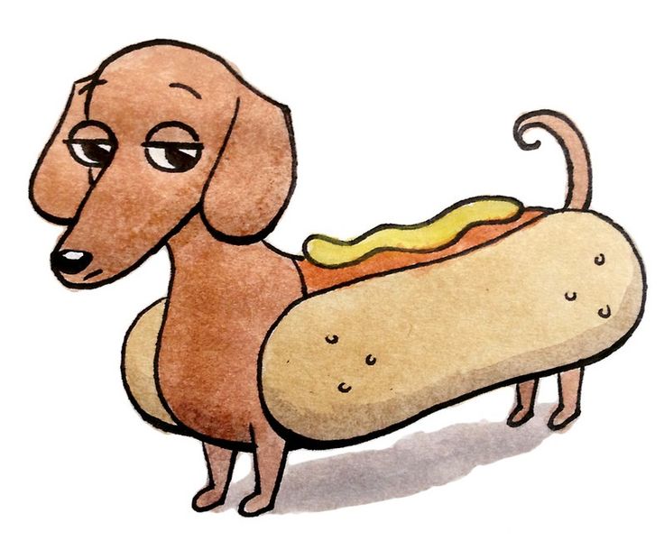 Weenie Dog Clipart