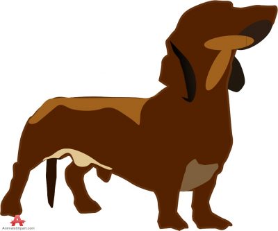 400x333 Clip Art Of Cartoon Dachshund Dog Pictures Of Dogs Image