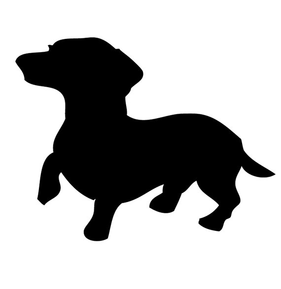 570x587 Dachshund Silhouette And Clip Art On Image