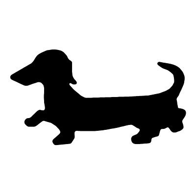 400x400 Dachshund Silhouette Clip Art Clipart