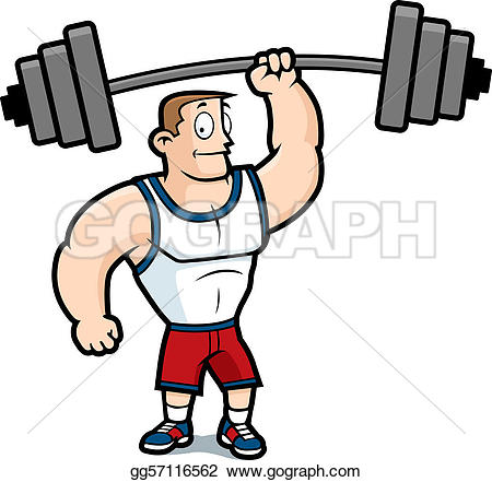450x441 People Clipart Lifting Weight