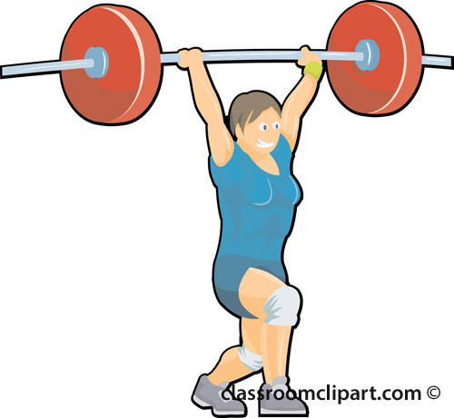 Weight Lifting Cartoon Clipart | Free download on ClipArtMag