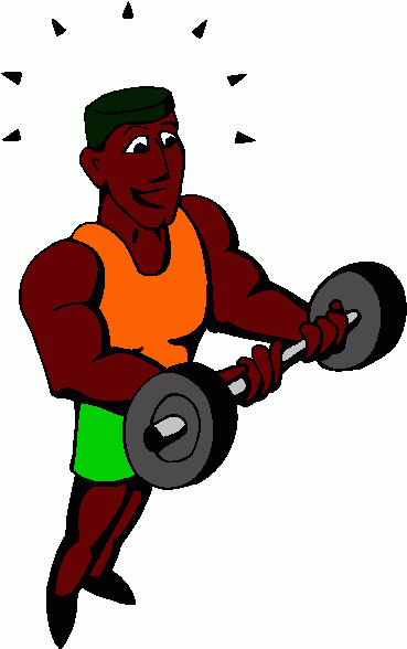 Weight Lifting Cartoon Clipart | Free download on ClipArtMag