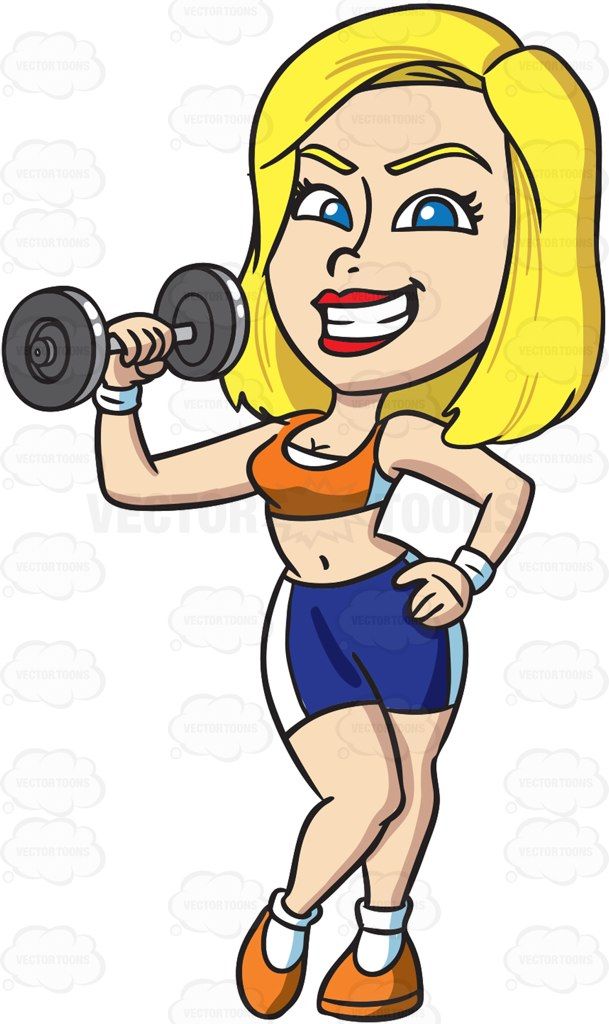 Weight Lifting Cartoon Clipart | Free download on ClipArtMag