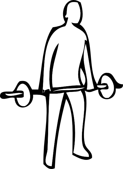 432x592 Weight Lifting Clip Art Free Vector In Open Office Drawing Svg