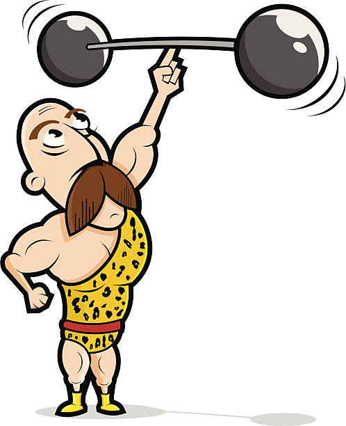 498x612 Circus Clipart Weightlifter