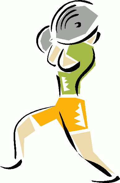 387x588 Free Weight Lifting Clipart