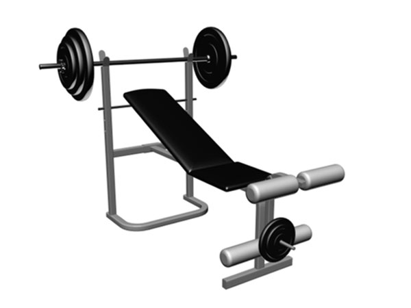600x450 Bench Clipart Weight Lifting