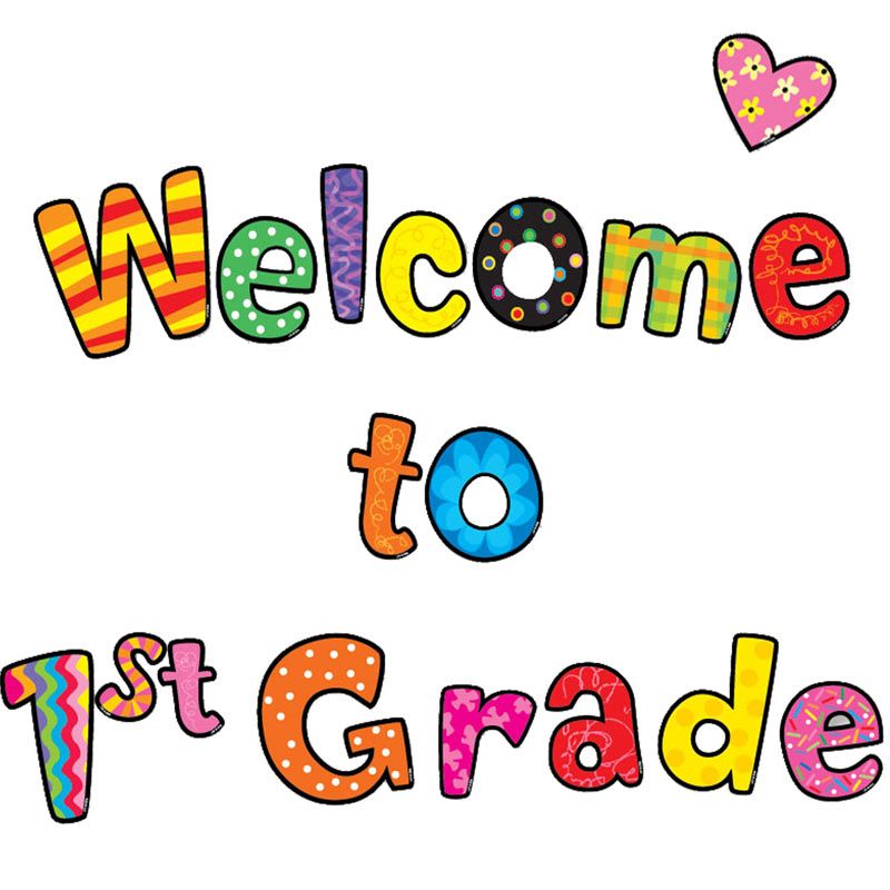 800x800 Welcome To Grade Bulletin Board Letters