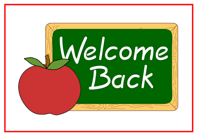 400x276 Free Welcome Back Clipart