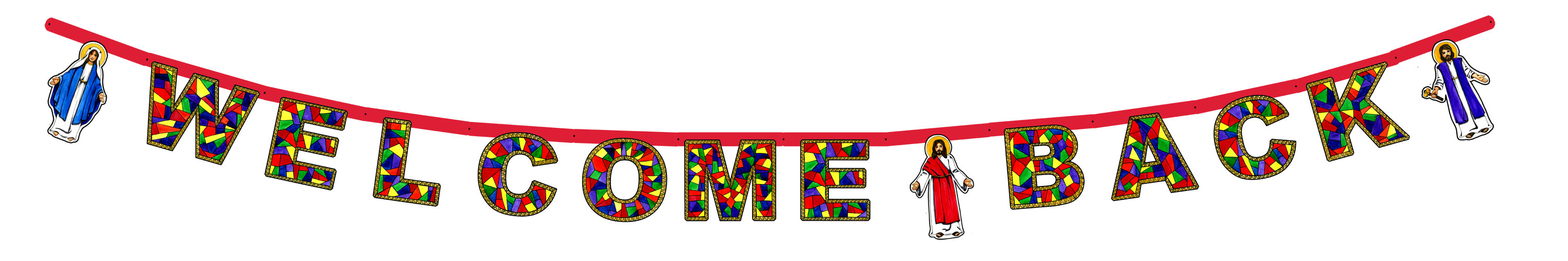 3000x500 Welcome Back Clipart