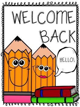 Welcome Back Sign Free | Free download on ClipArtMag