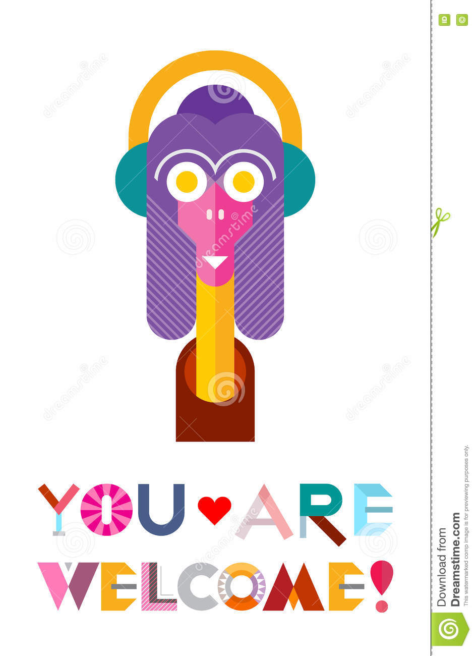 944x1300 You Are Welcome Funny Clipart