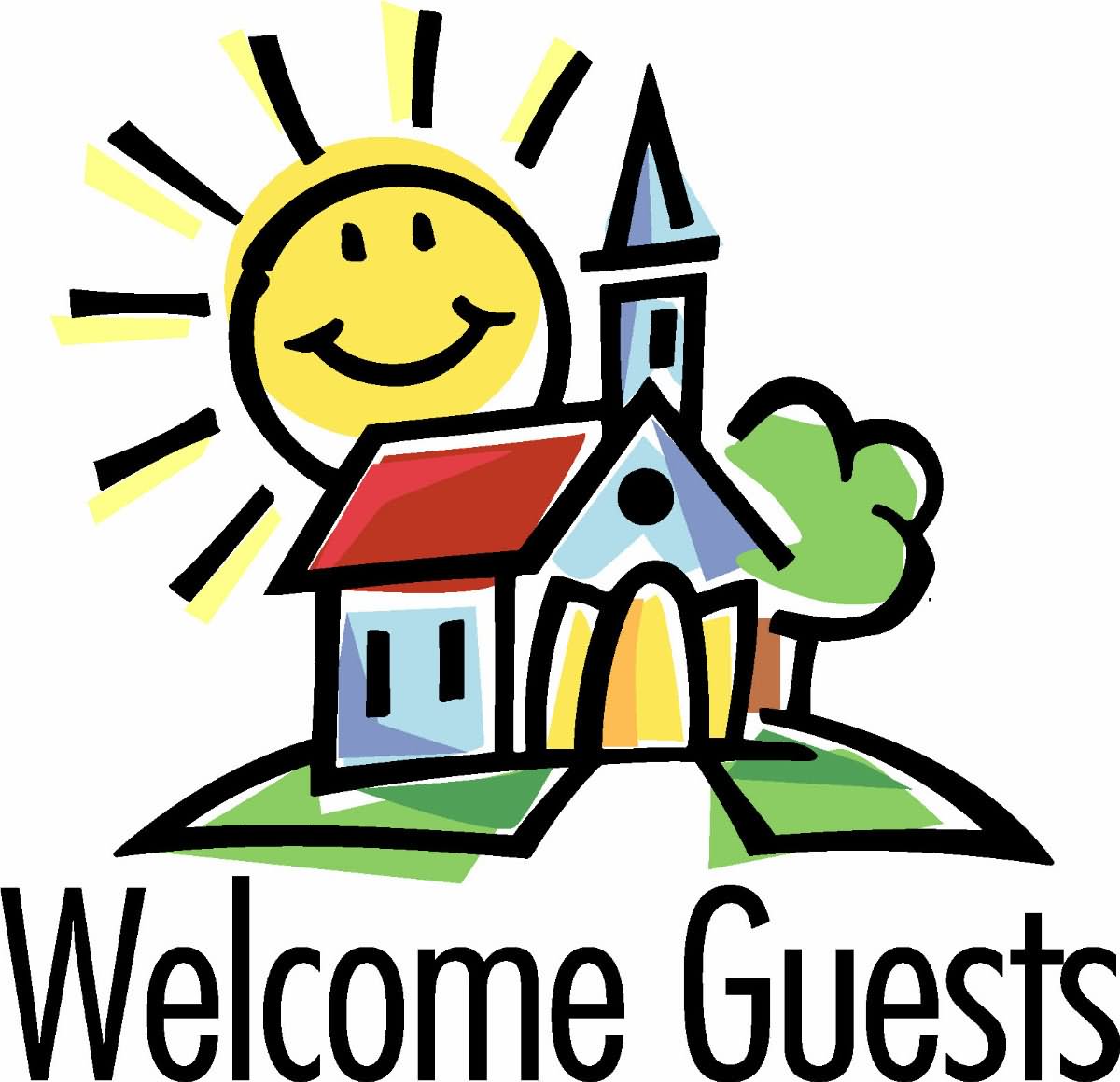 1200x1160 Guests Welcome Clipart