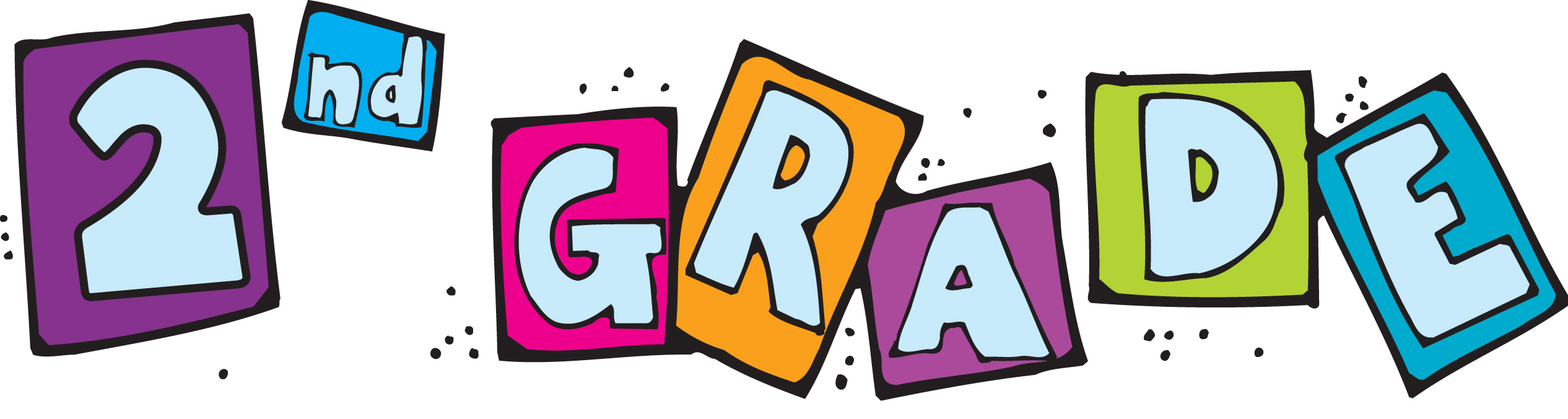 2532x676 Welcome To Second Grade Clipart