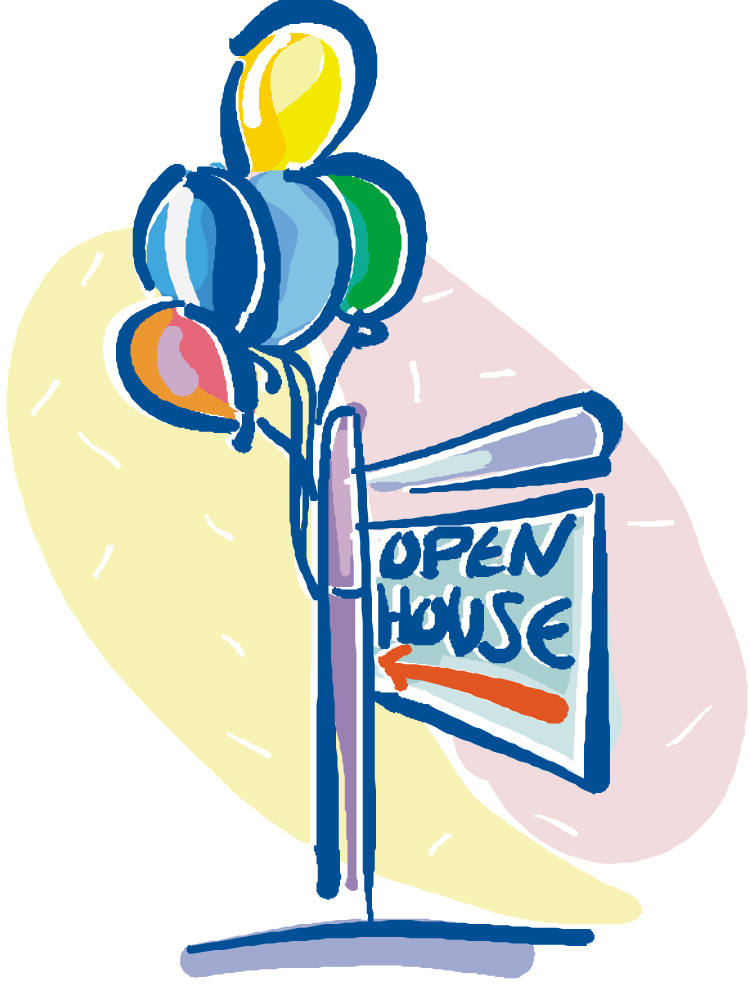750x986 Open House Clip Art Clipart 2