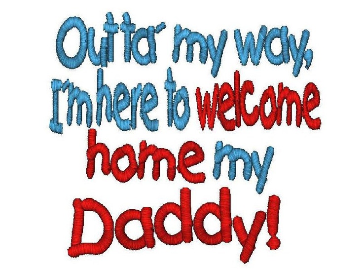 736x545 The Best Welcome Home Daddy Ideas Welcome Home