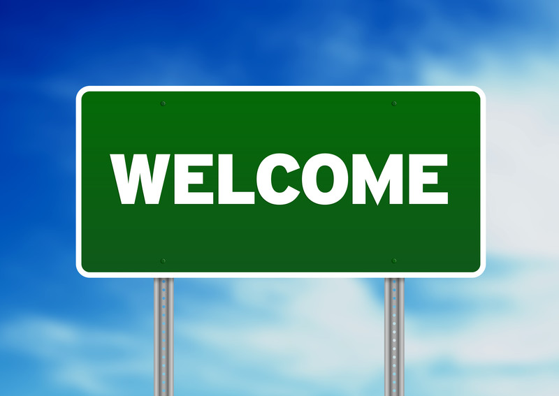 800x567 Welcome Home Road Sign Clipart