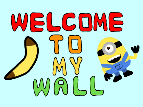 480x360 Free Welcome To My Wall Banners