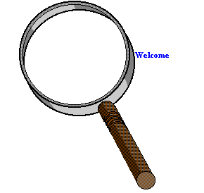 290x274 Looking Glass Animation Welcome Signs Words