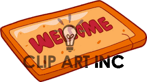 300x168 Door Clipart Door Mat