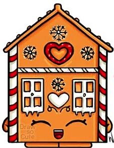227x296 Drawings Of Gingerbread Houses Gingerbread House Zentangle 1