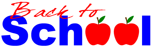 489x150 Welcome Back To School Clip Art