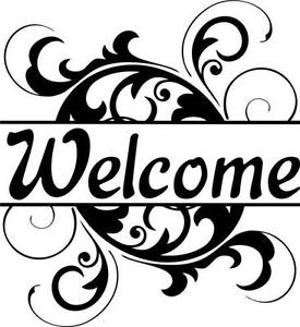 275x300 Welcome Signs Ebay